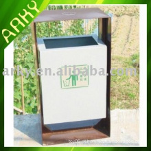 Boa qualidade Outdoor Metal Wastebin